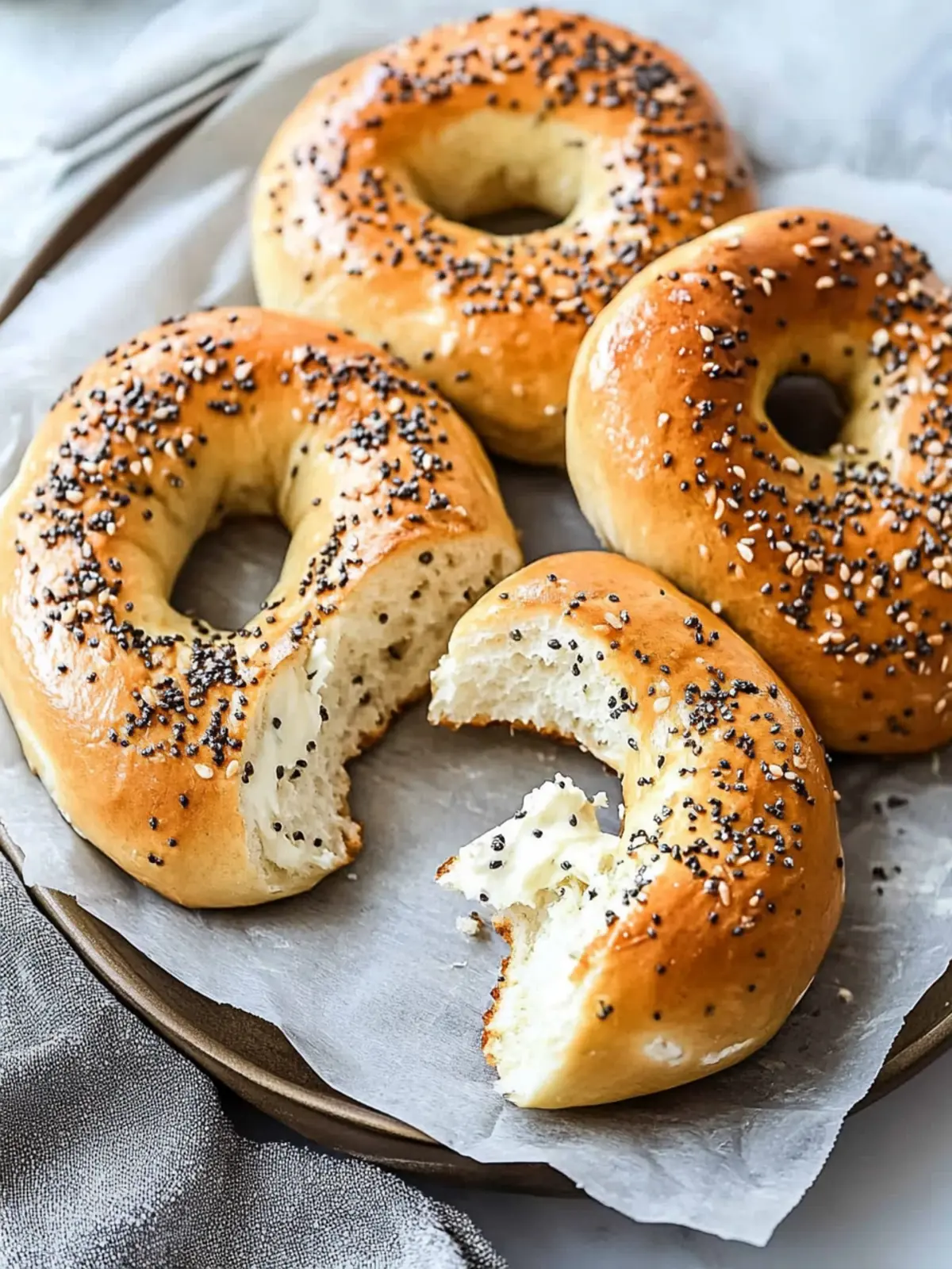 Easy Air Fryer Protein Bagels for a Healthier Breakfast Delight Air Fryer Protein Bagels