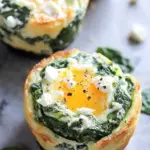 Delicious Spinach and Feta Egg Cups for a Healthy Start! Spinach and Feta Egg Cups