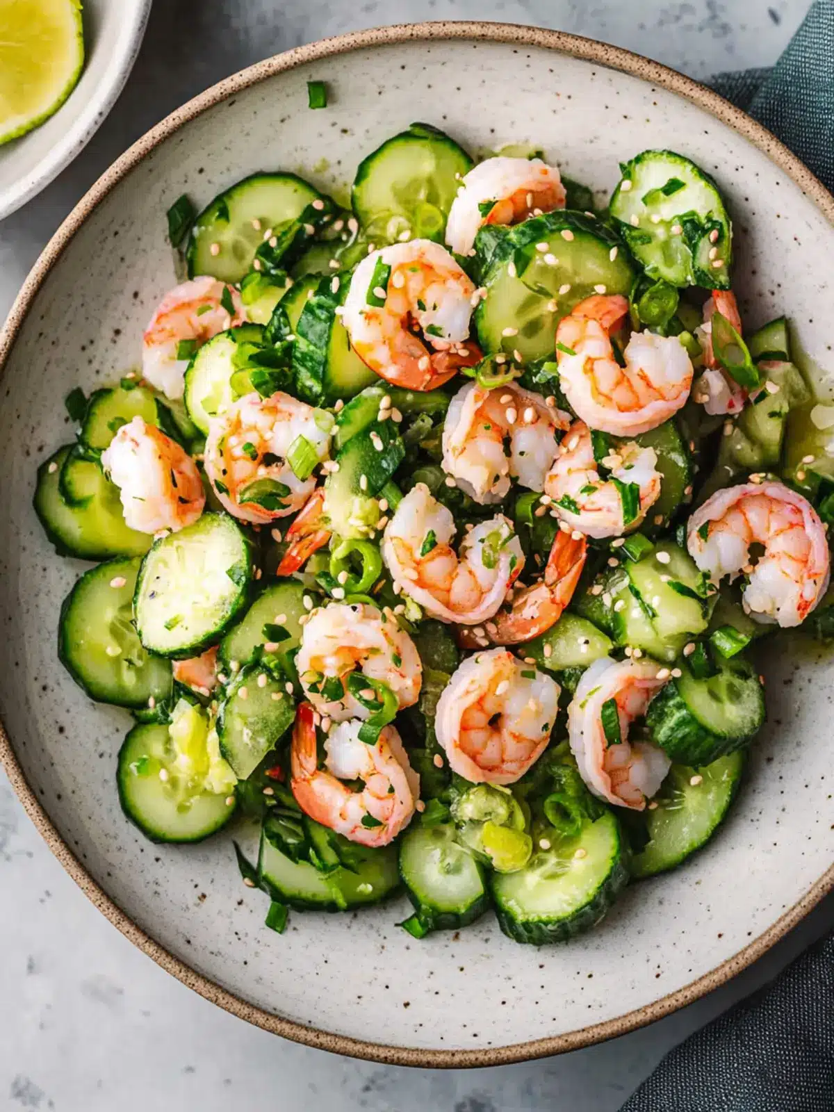 Refresh Your Plate with Japanese Cucumber Shrimp Salad Delight Japanese Cucumber Shrimp Salad