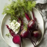 Discover Irresistible Roasted Beets With Dill Cream Today Roasted Beets With Dill Cream