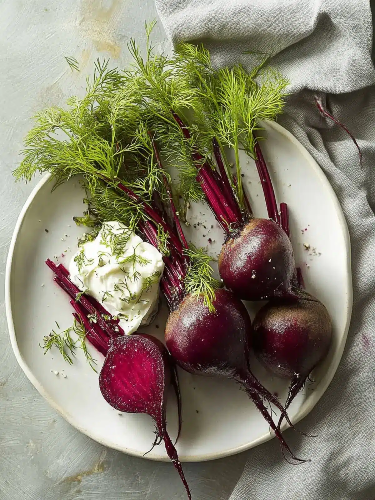 Discover Irresistible Roasted Beets With Dill Cream Today Roasted Beets With Dill Cream