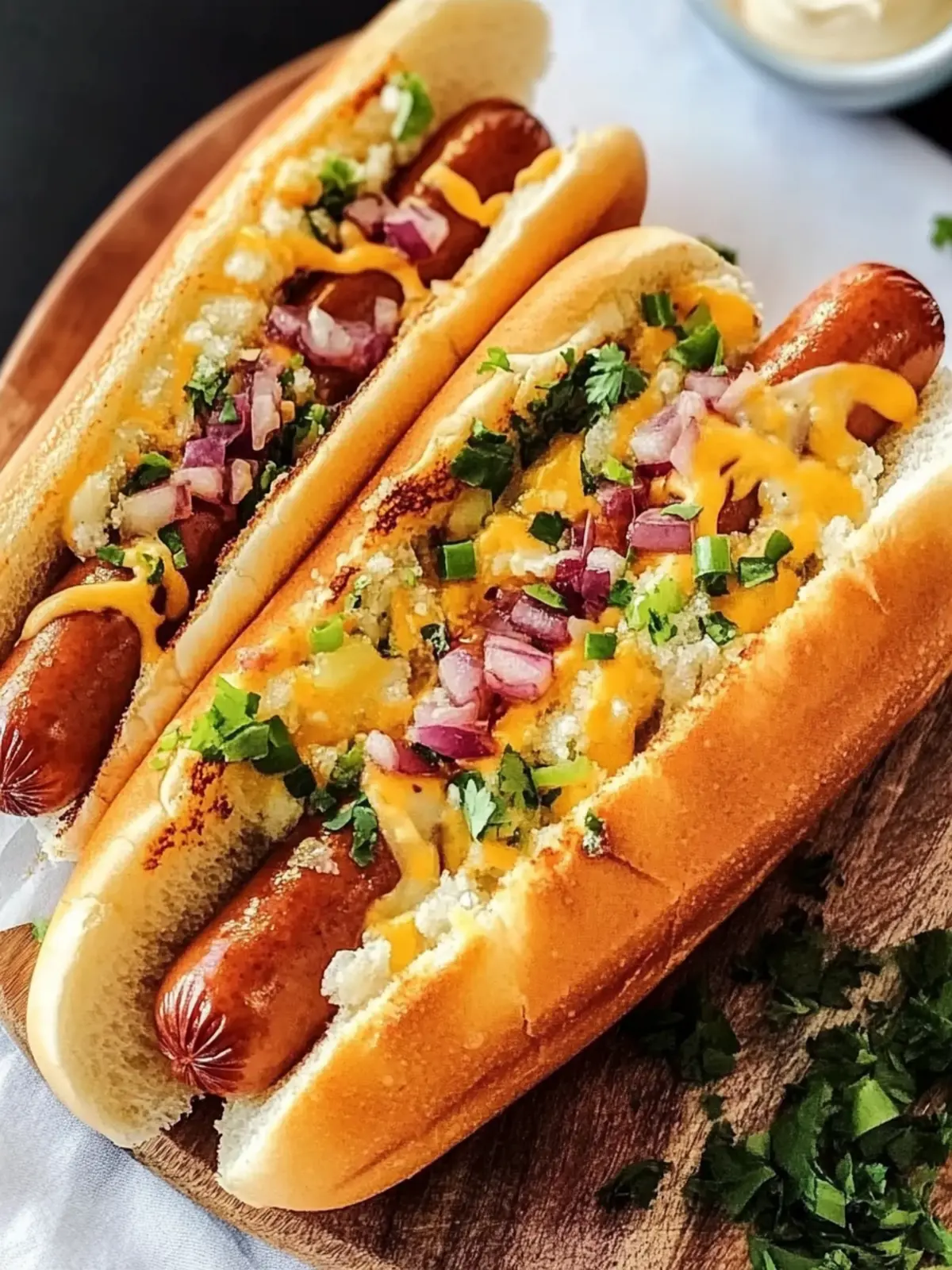 Garlic Butter Grilled Cheese Hot Dog: A Tasty Twist! Garlic Butter Grilled Cheese Hot Dog