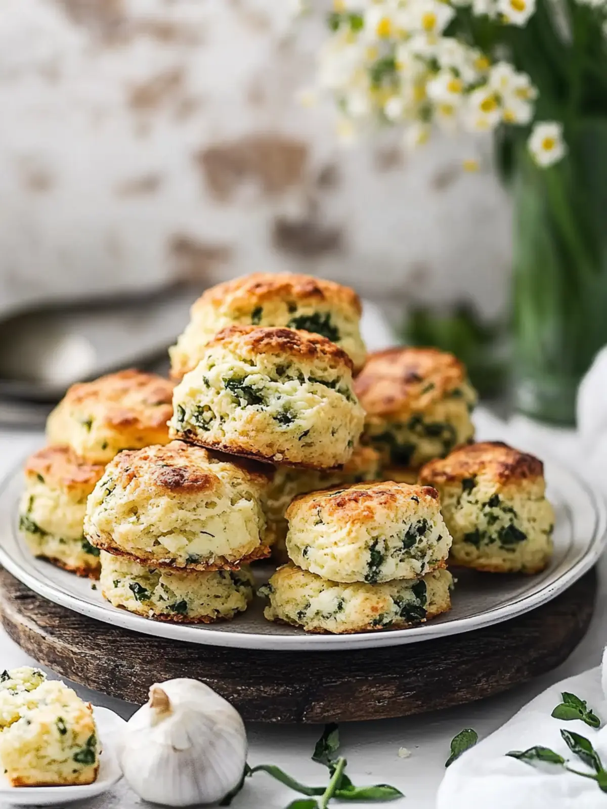 Mouthwatering Wild Garlic Cheese Scones You’ll Crave Daily Wild Garlic Cheese Scones