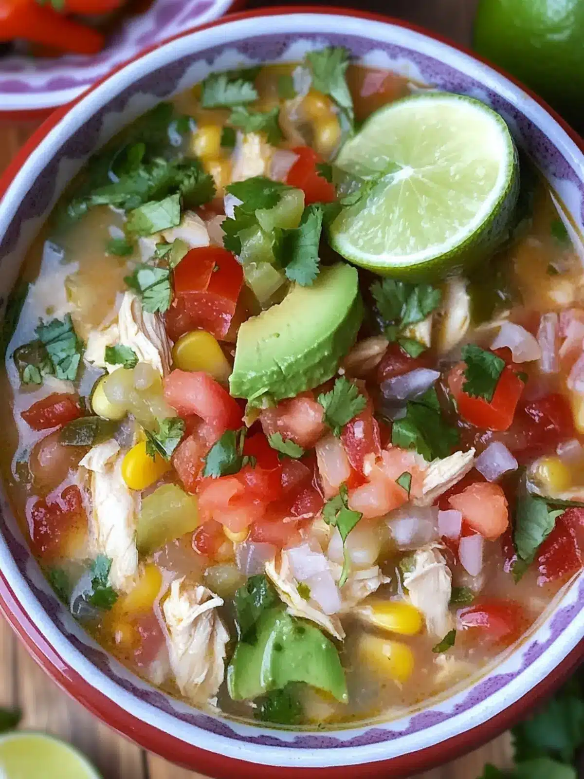Zesty Slow Cooker Mexican Chicken Lime Soup You’ll Love Slow Cooker Mexican Chicken Lime Soup