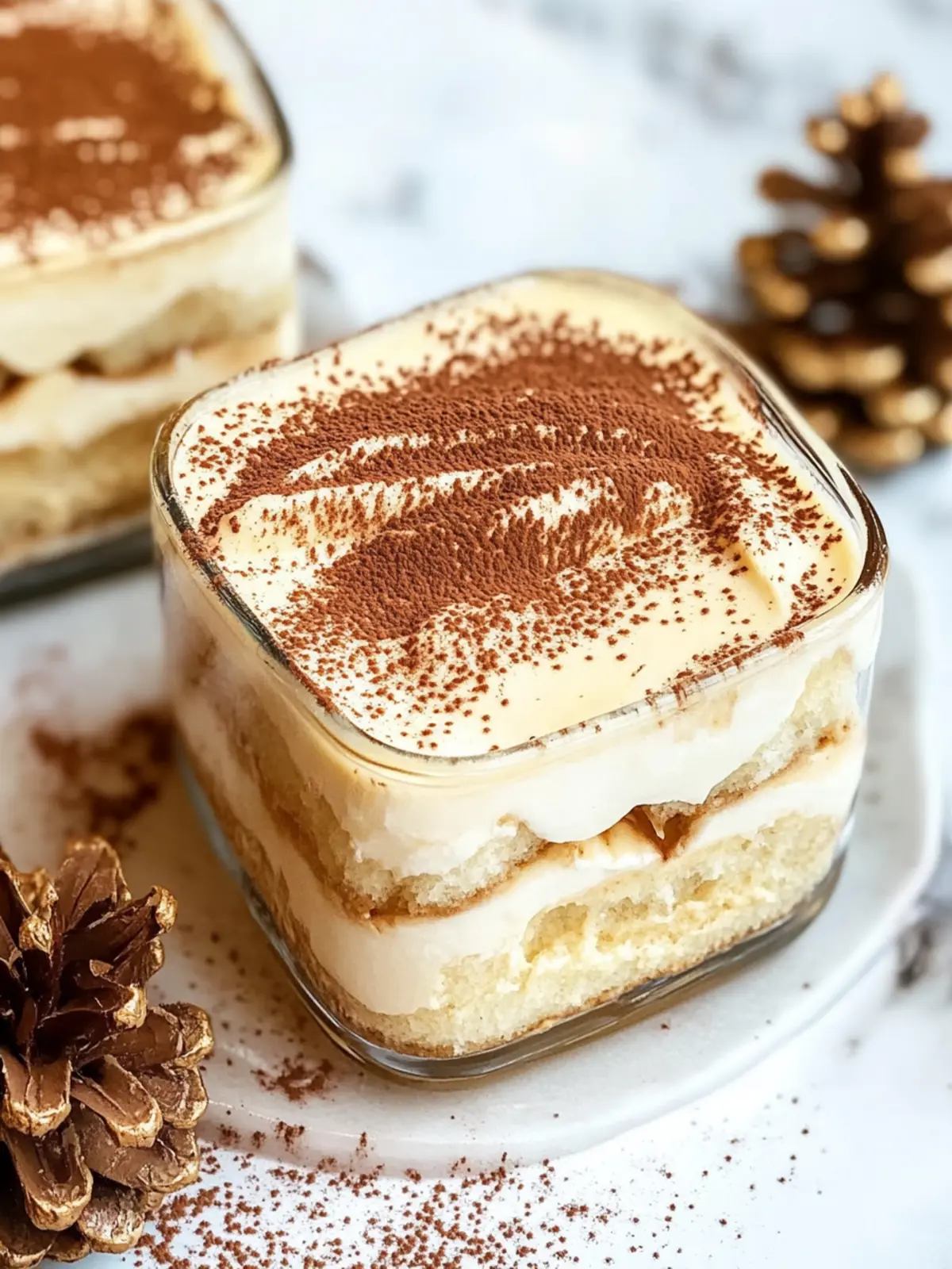 Irresistible Eggnog Tiramisu: A Festive No-Bake Delight Eggnog Tiramisu