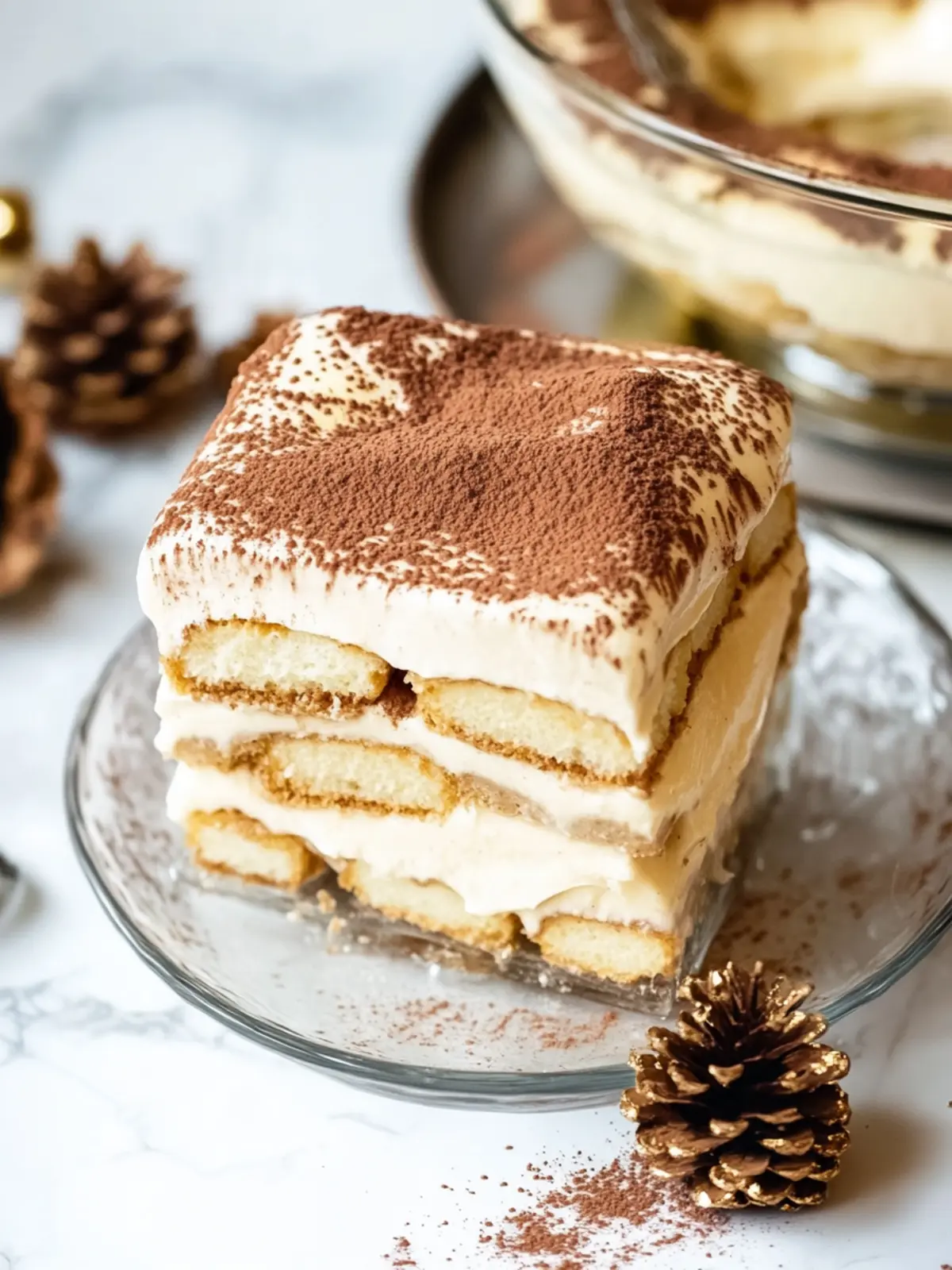 Irresistible Eggnog Tiramisu: A Festive No-Bake Delight Eggnog Tiramisu