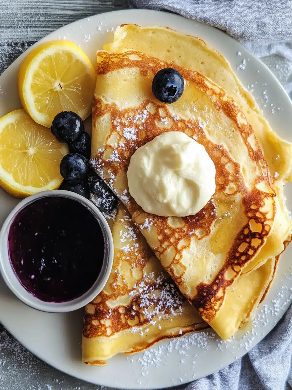 Zesty Lemon Breakfast Crepes to Brighten Your Mornings Lemon Breakfast Crepes