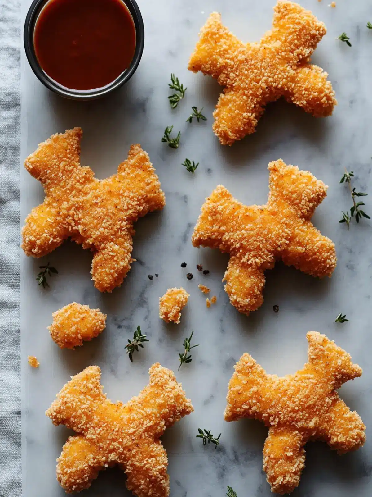 Bat-Shaped Chicken Nuggets That Make Halloween Deliciously Fun Bat-Shaped Chicken Nuggets