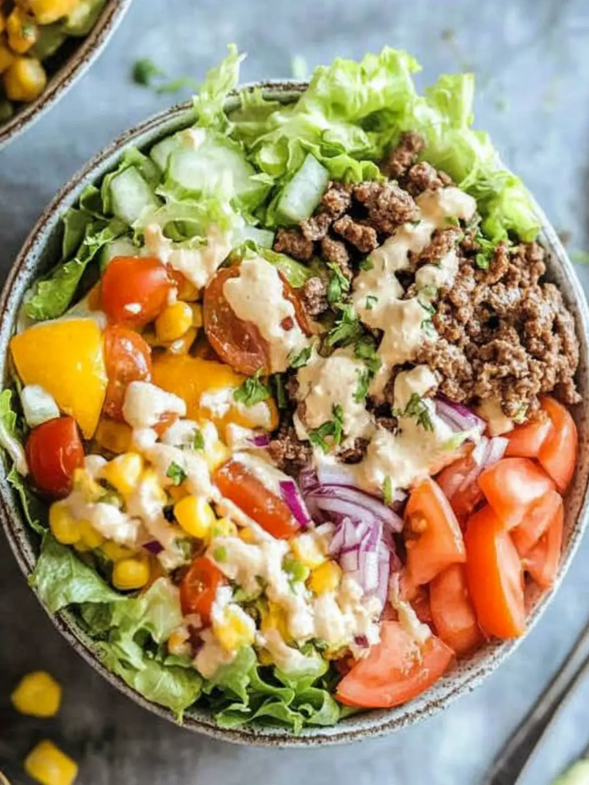 Savory Loaded Burger Bowls: The Ultimate Comfort Food Treat Loaded Burger Bowls