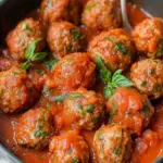 Savory Mushroom Meatballs in Tomato Sauce That Steal the Show Mushroom Meatballs in Tomato Sauce