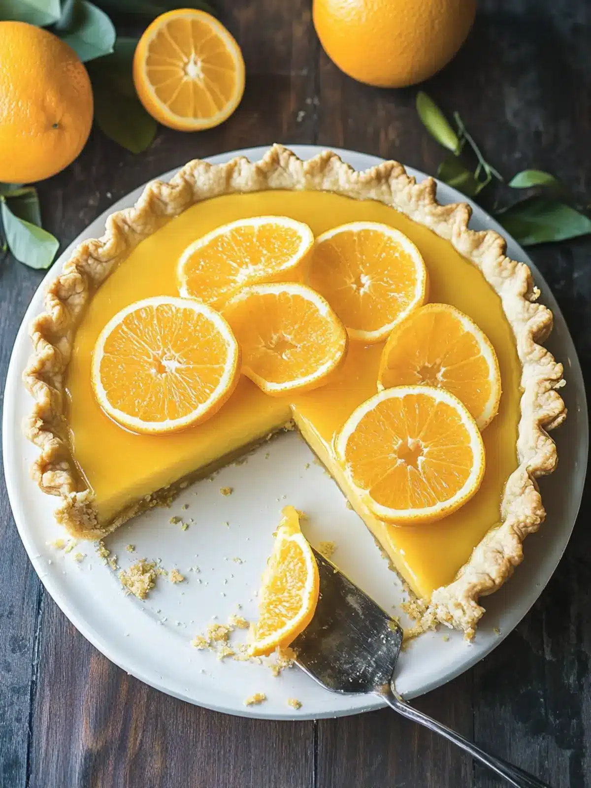 Delight in Homemade Orange Pie That’ll Brighten Your Day Orange Pie