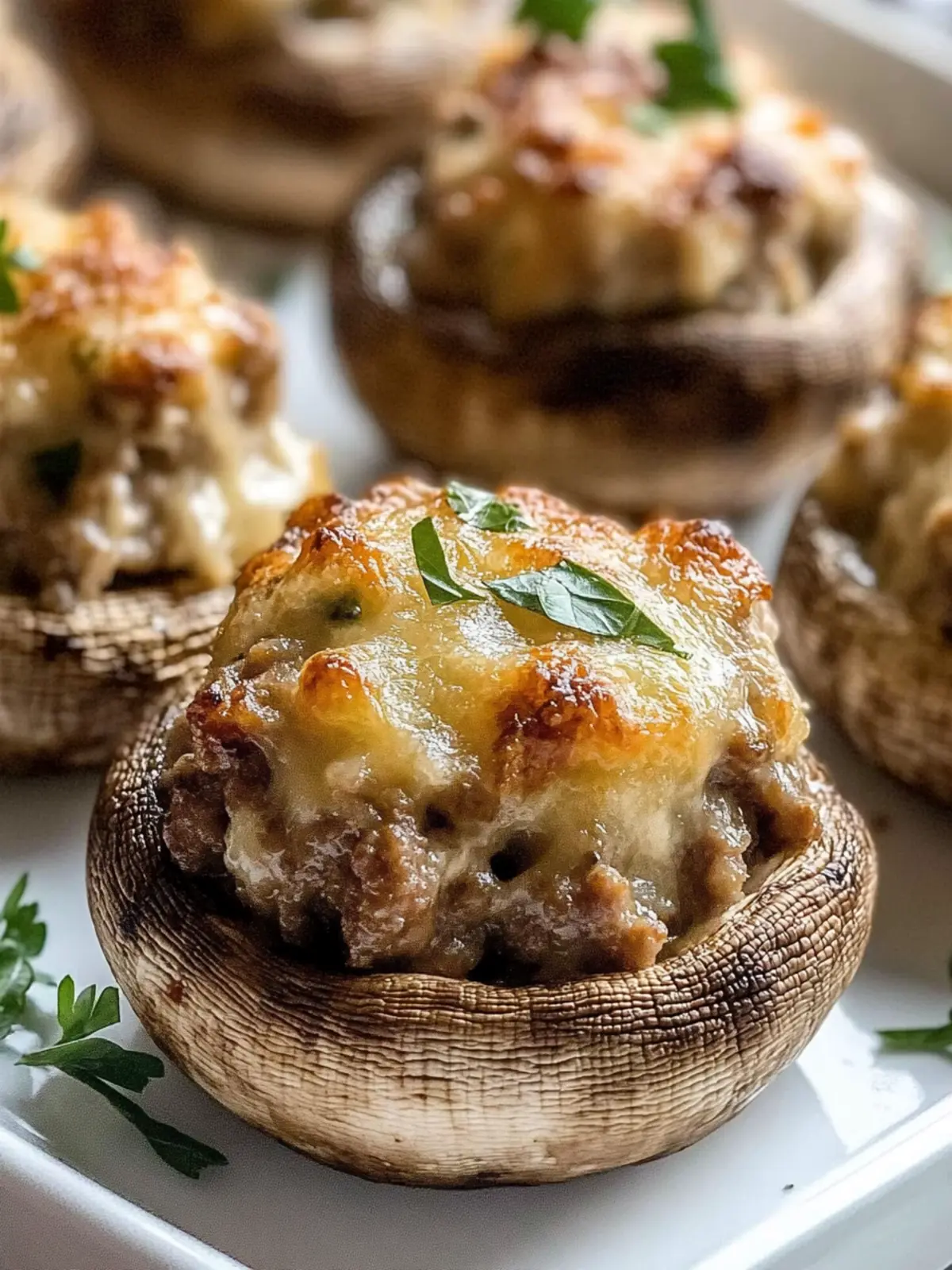 Delicious Italian Sausage Stuffed Mushrooms You’ll Love Italian Sausage Stuffed Mushrooms