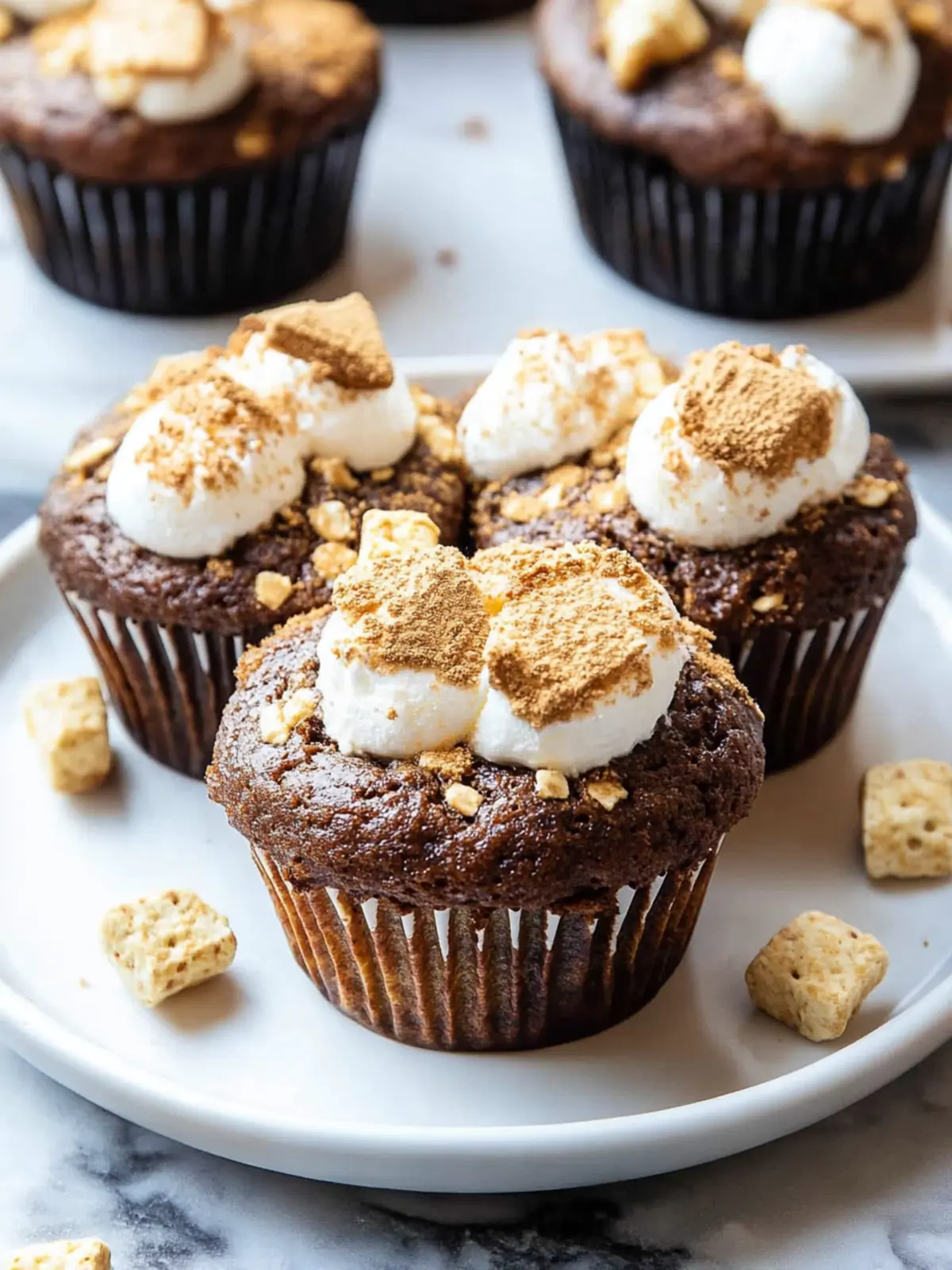 S’mores Muffins: Irresistibly Gooey and Easy to Make S’mores Muffins