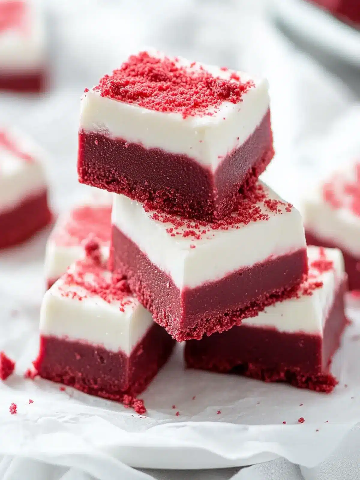 Decadent Red Velvet Fudge That Will Wow Your Guests Red Velvet Fudge