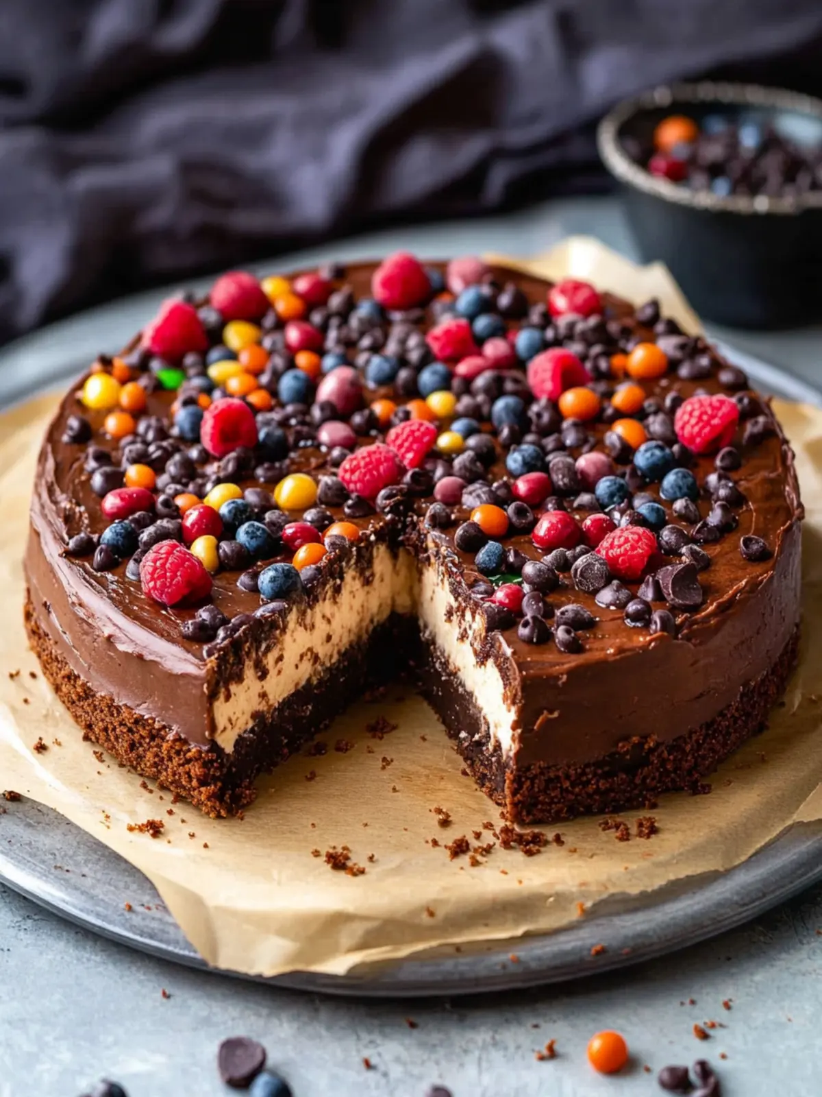 Decadent Cosmic Brownie Cheesecake That'll Wow Your Guests Cosmic Brownie Cheesecake