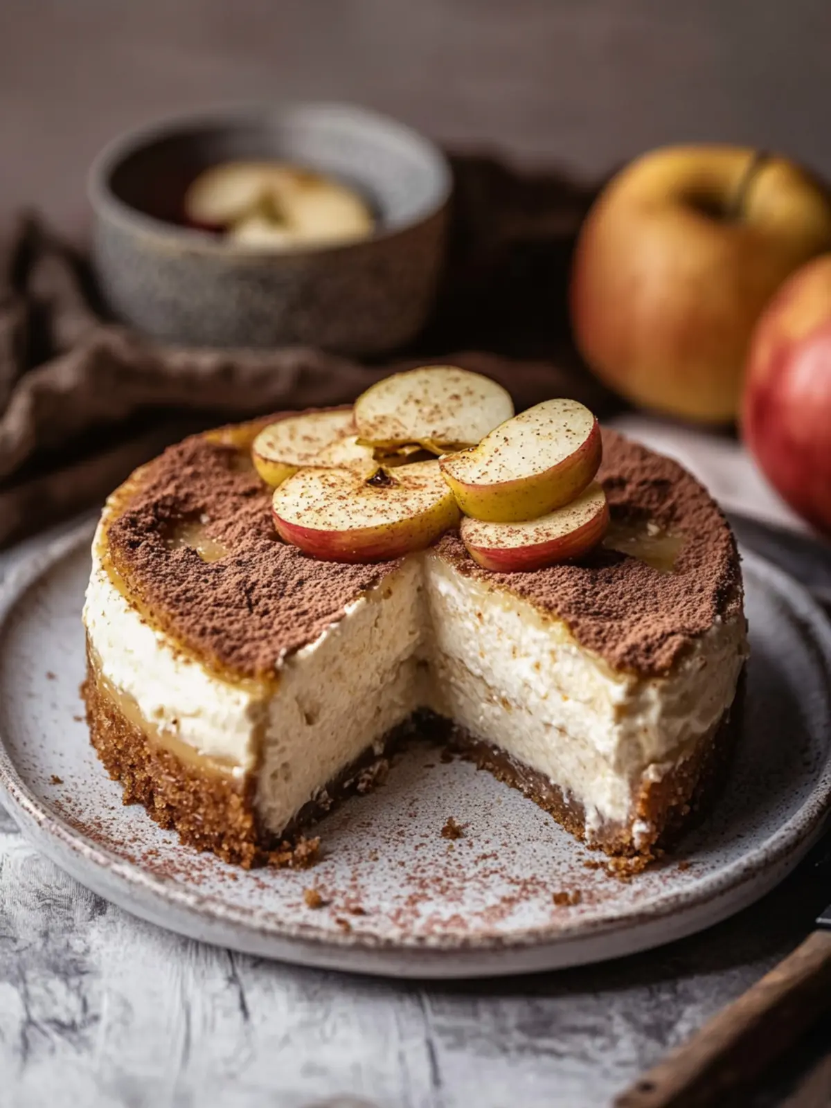Decadent Apple Cider Cheesecake for Cozy Fall Gatherings Apple Cider Cheesecake