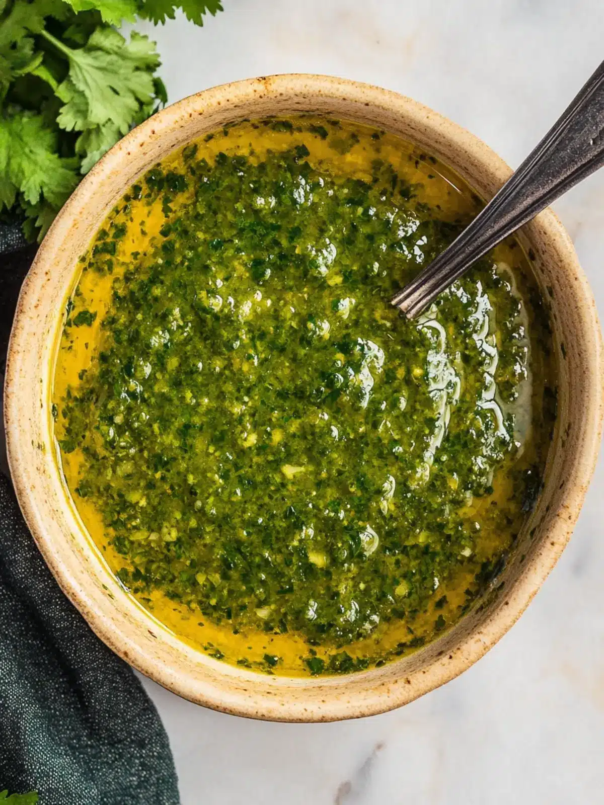 Zesty North African Cilantro Parsley Sauce in 10 Minutes North African Cilantro Parsley Sauce
