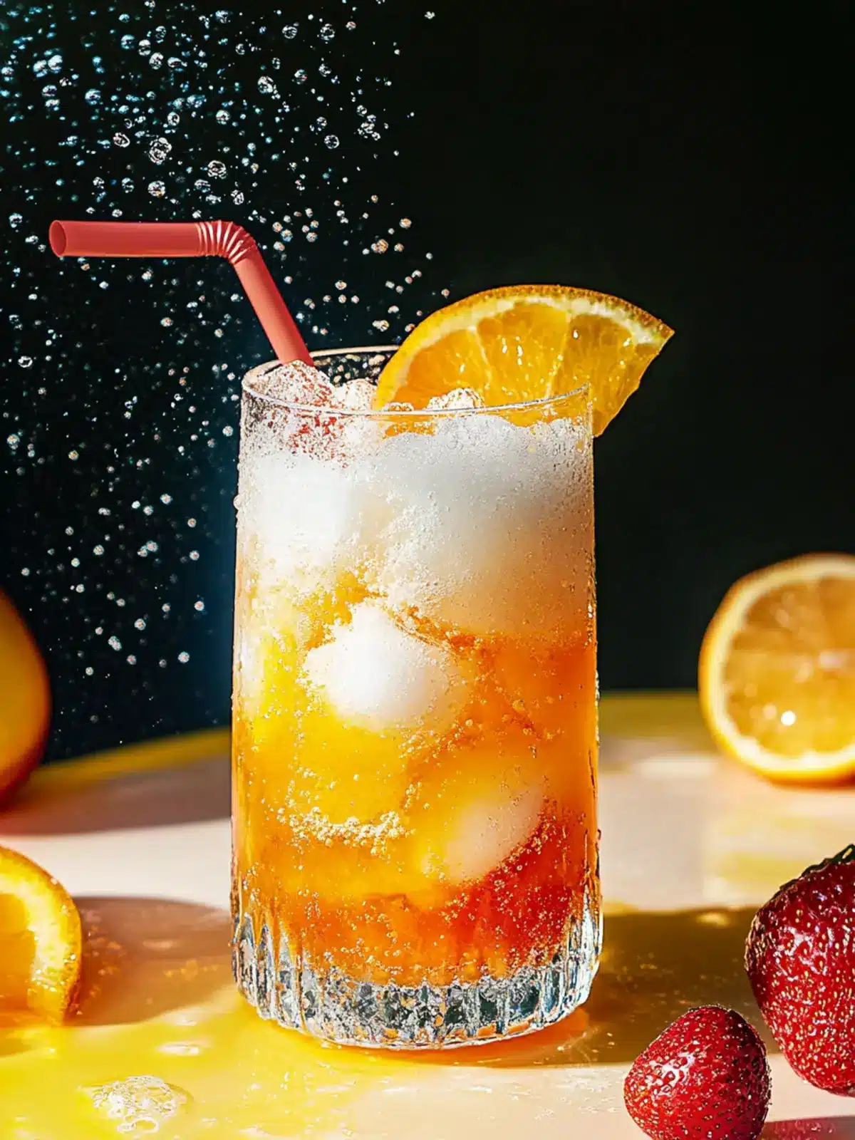 Sip into Paradise with Tropical Thunder Dirty Soda Delight Tropical Thunder Dirty Soda
