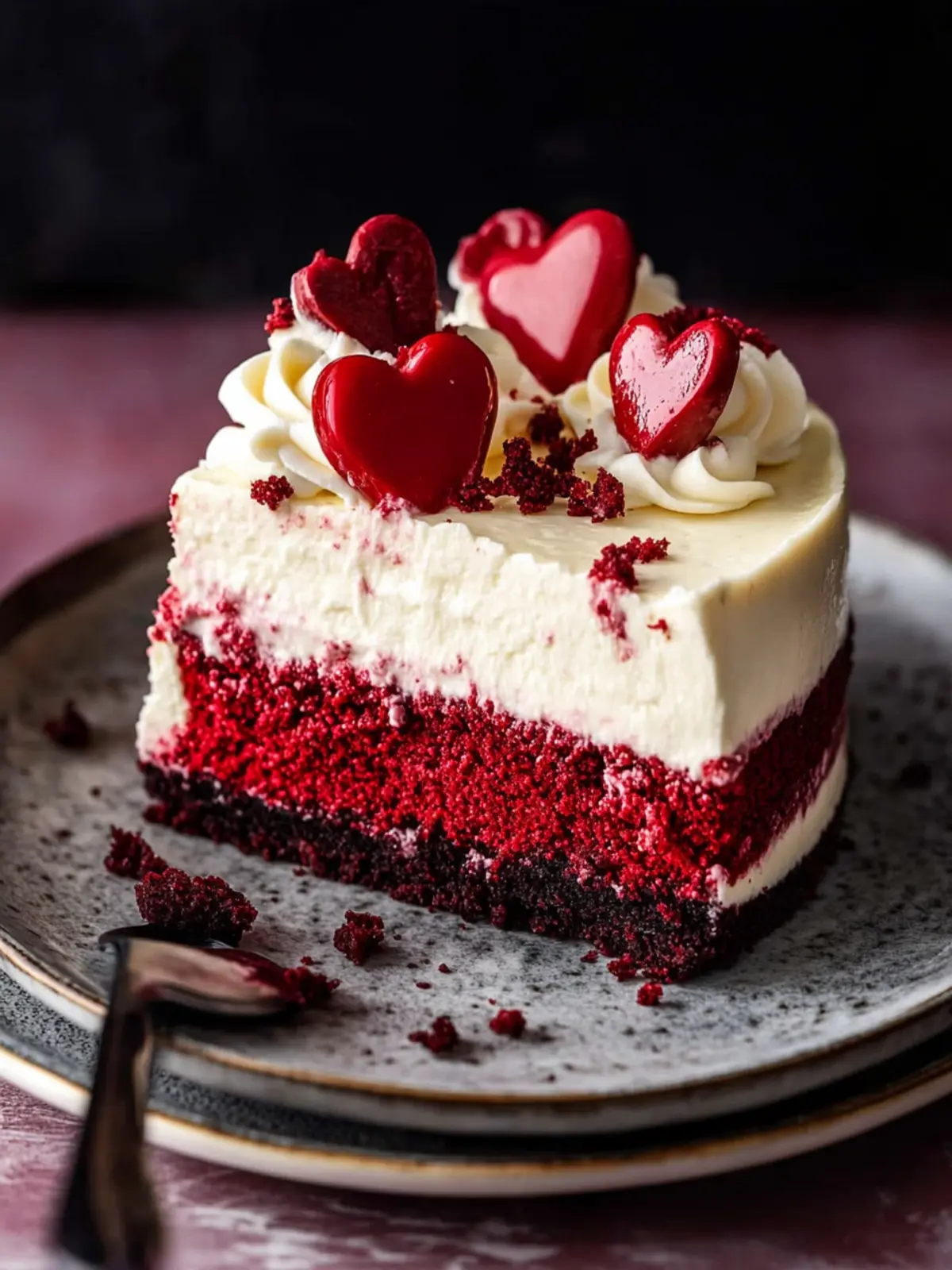 Indulge in Rich Red Velvet Cheesecake Bliss at Home Red Velvet Cheesecake