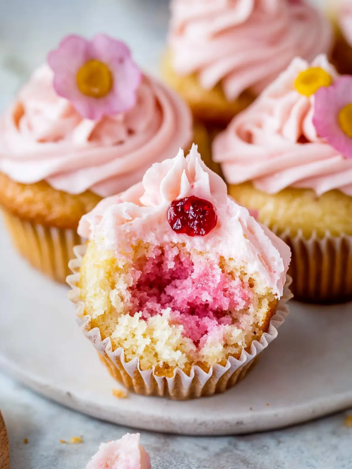 Deliciously Moist Rhubarb Honey Cupcakes You’ll Love Rhubarb Honey Cupcakes