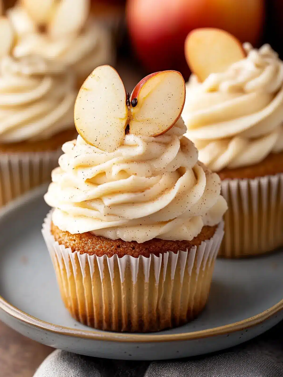 Irresistible Apple Butter Cupcakes With Cinnamon Cream Cheese Frosting Apple Butter Cupcakes With Cinnamon Apple Cream Cheese Frosting