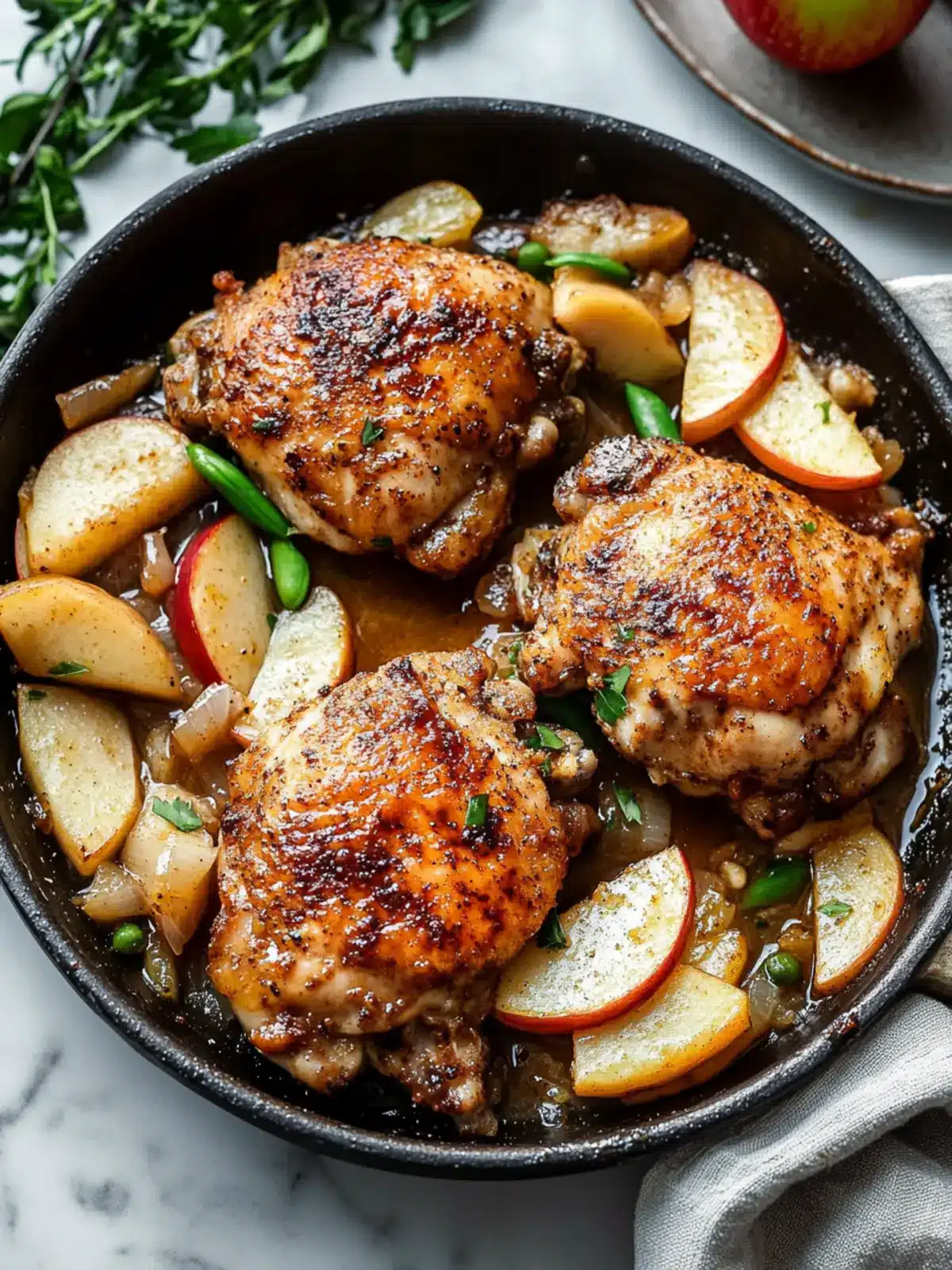 Savory Skillet Apple Cider Chicken for Cozy Evenings Skillet Apple Cider Chicken