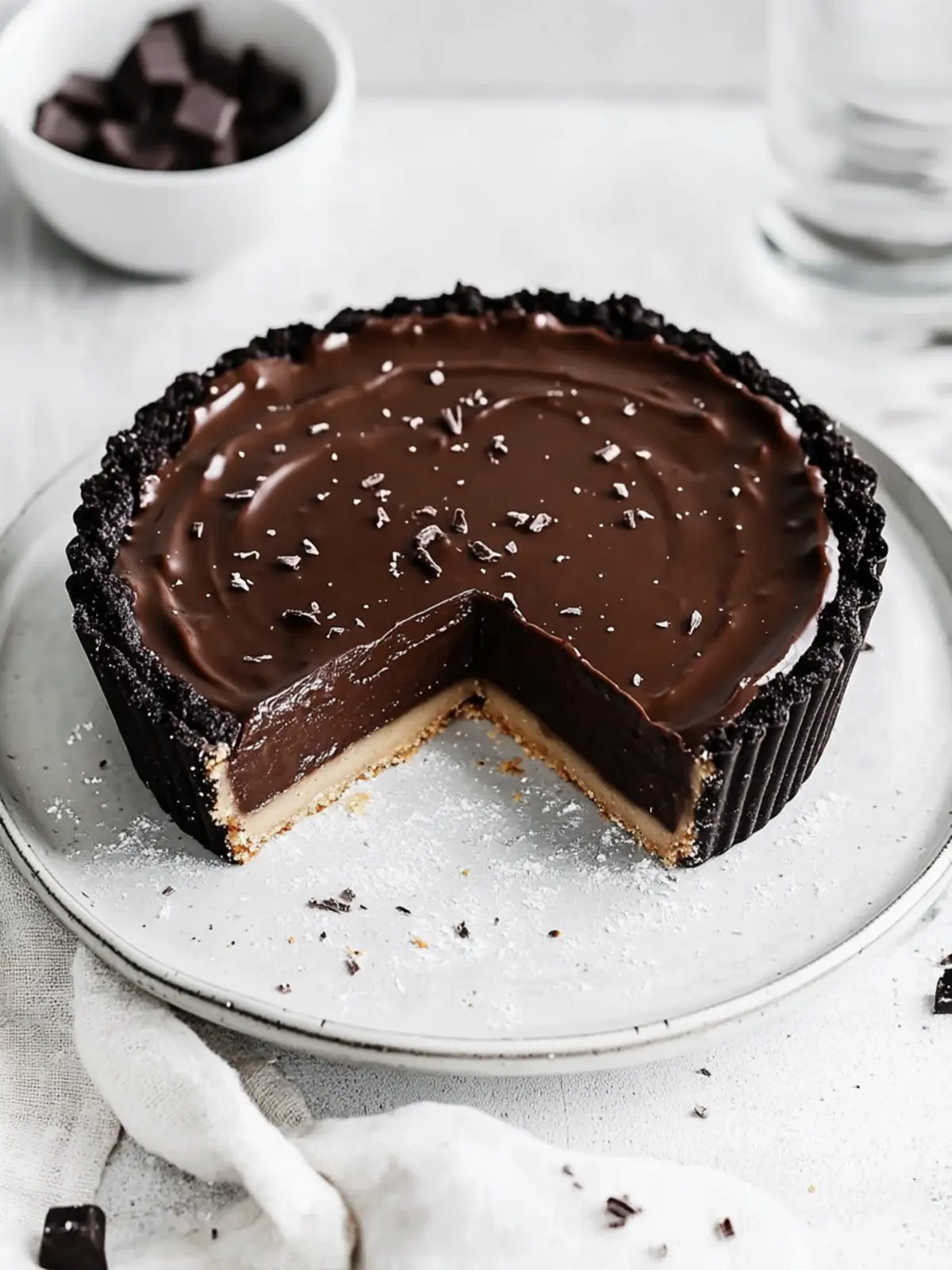 Irresistible Peanut Butter Chocolate Ganache Tart Recipe Peanut Butter Chocolate Ganache Tart