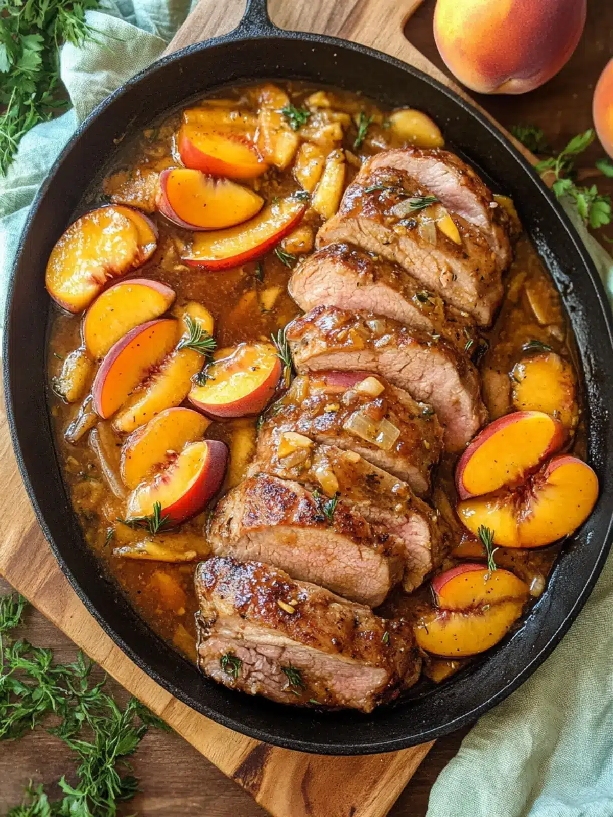 Savor Homemade Peach Glazed Pork Tenderloin Tonight Peach Glazed Pork Tenderloin