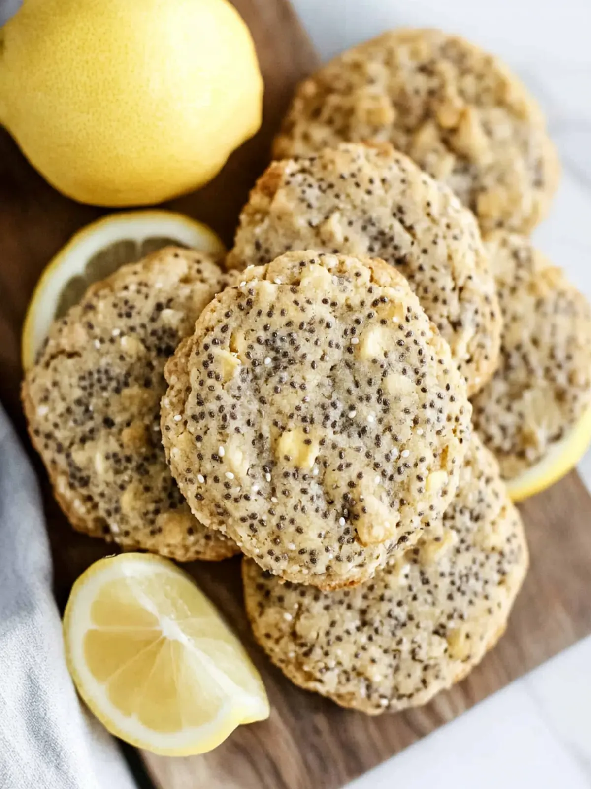 Lemon Chia Breakfast Cookies for a Zesty Morning Boost Lemon Chia Breakfast Cookies