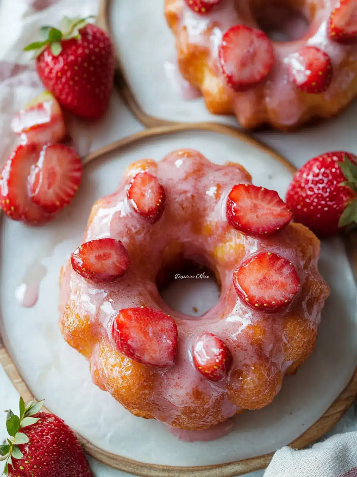Delicious Strawberry Glazed French Crullers You'll Love to Make Strawberry Glazed French Crullers