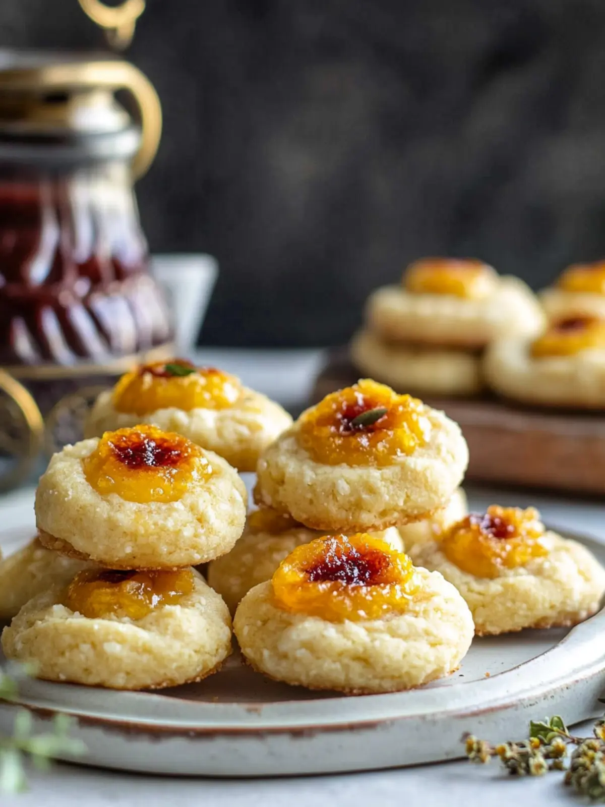 Cheesy Savory Thumbprint Cookies: A Flavorful Twist! Cheesy Savory Thumbprint Cookies