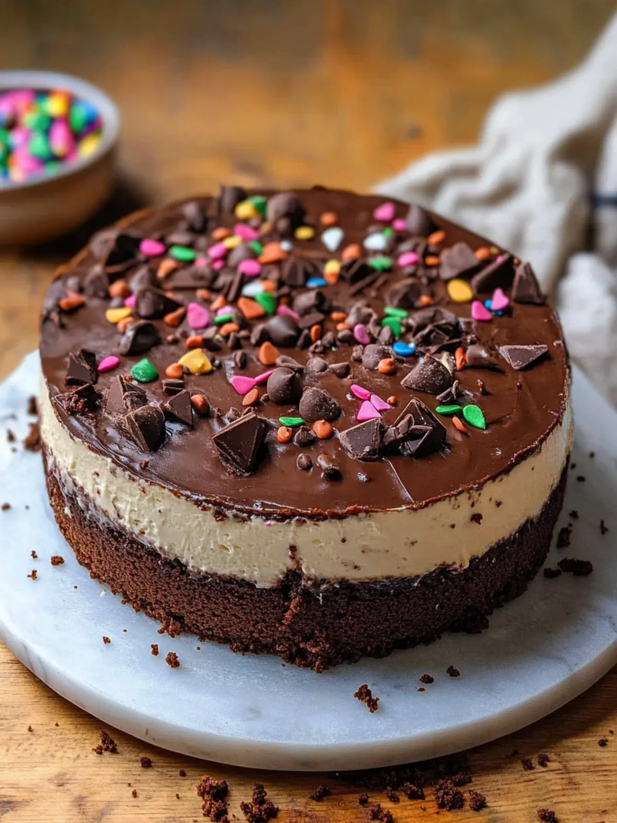 Decadent Cosmic Brownie Cheesecake That'll Wow Your Guests Cosmic Brownie Cheesecake