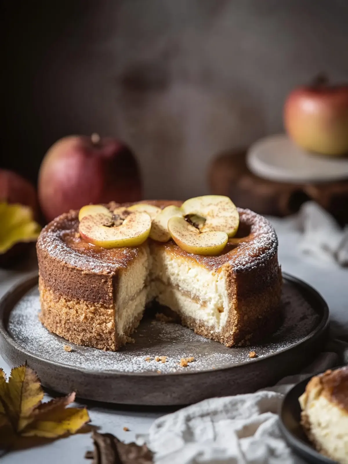 Decadent Apple Cider Cheesecake for Cozy Fall Gatherings Apple Cider Cheesecake