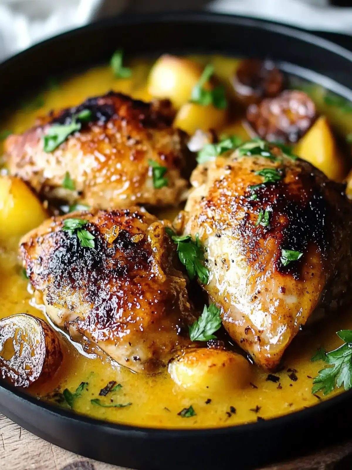 Savory Mustard Chicken Thighs for Cozy Home Meals Mustard Chicken