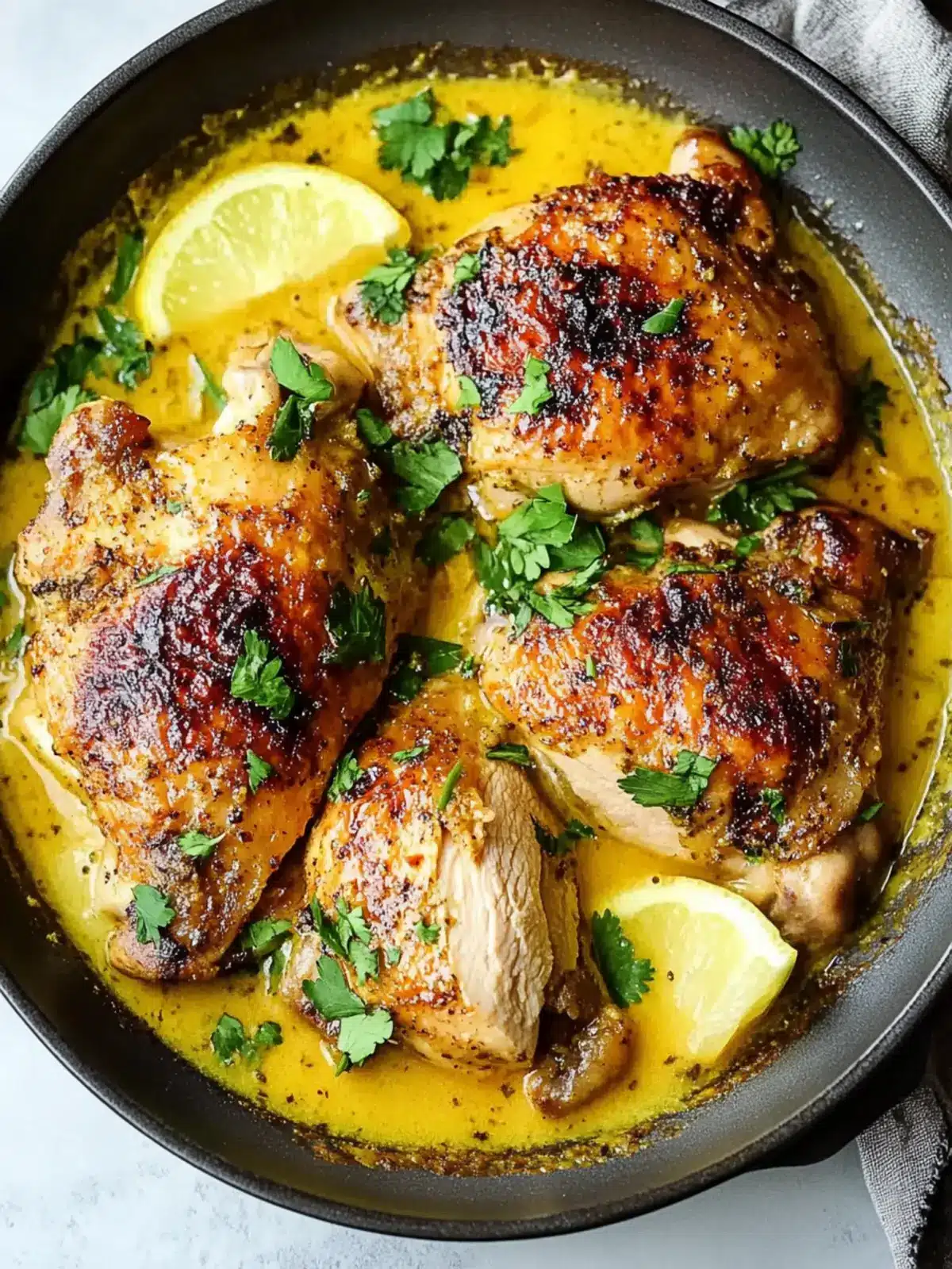 Savory Mustard Chicken Thighs for Cozy Home Meals Mustard Chicken