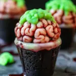 Zombie Brain Dirt Cups That Will Thrill Your Halloween Bash Zombie Brain Dirt Cups