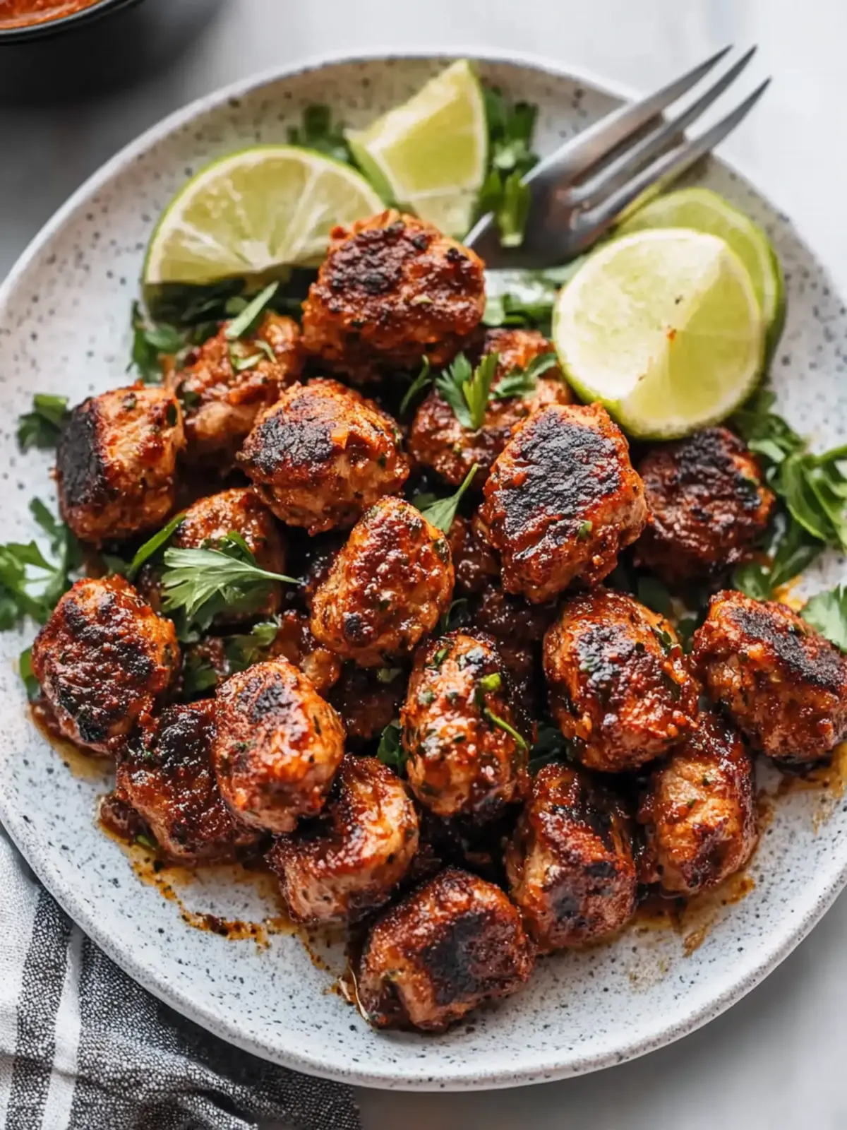 Savor Garlic Pork Bites: A Creamy, Zesty Delight! Garlic Pork Bites