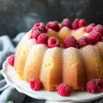 Delicious Vanilla Bundt Cake with Raspberries Bliss Vanilla Bundt Cake with Raspberries