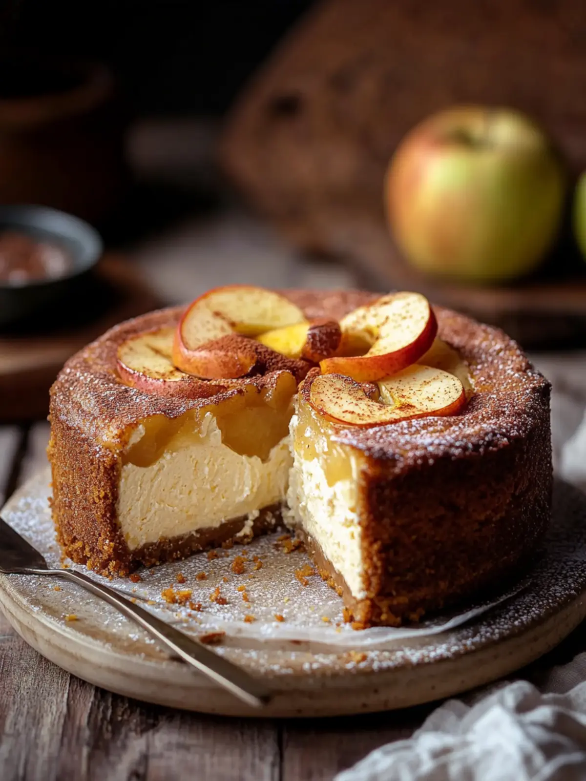 Decadent Apple Cider Cheesecake for Cozy Fall Gatherings Apple Cider Cheesecake