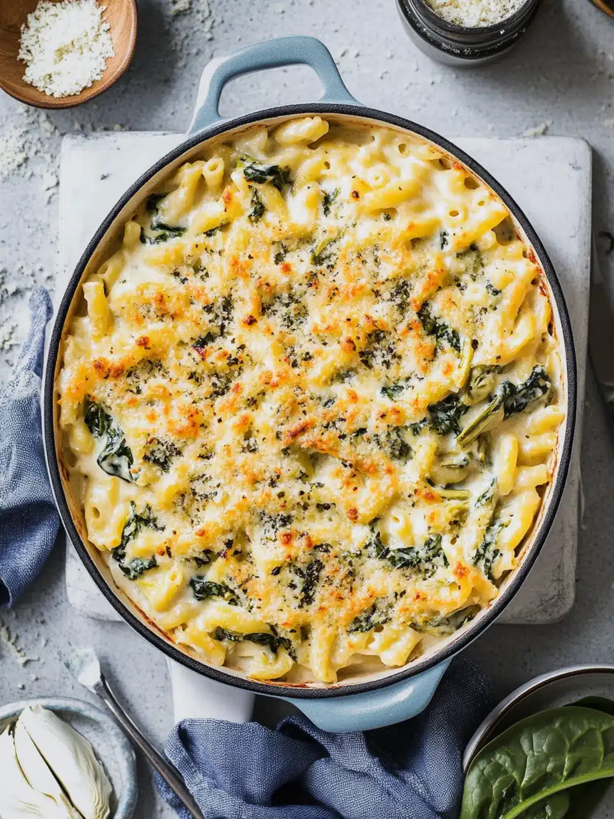 Creamy Spinach Artichoke Mac and Cheese You’ll Crave Forever Spinach Artichoke Mac and Cheese