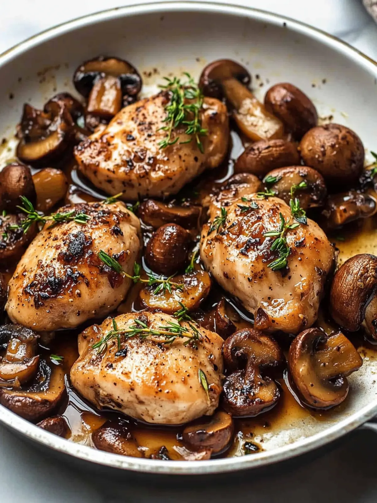 Savory Balsamic Chicken and Mushrooms You’ll Love Making Balsamic Chicken and Mushrooms