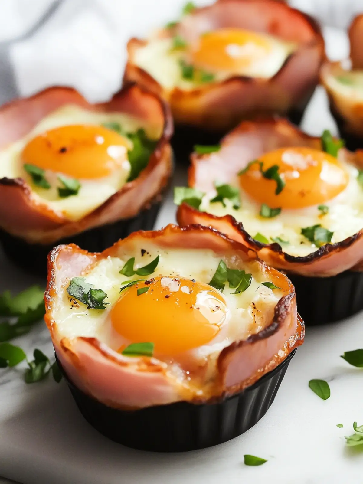 Delicious Ham and Cheese Egg Cups for Quick Breakfast Bliss Ham and Cheese Egg Cups