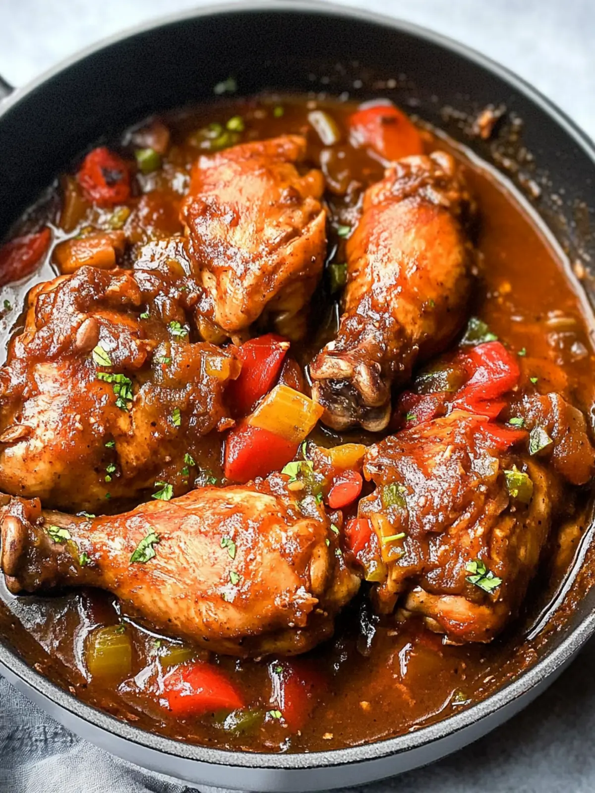 Savor the Flavor: Jamaican Brown Stew Chicken Made Easy Jamaican Brown Stew Chicken