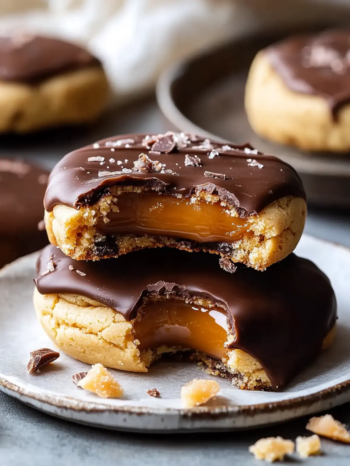 Decadent Caramel Cookies That Are Gluten Free and Delicious Caramel Cookies