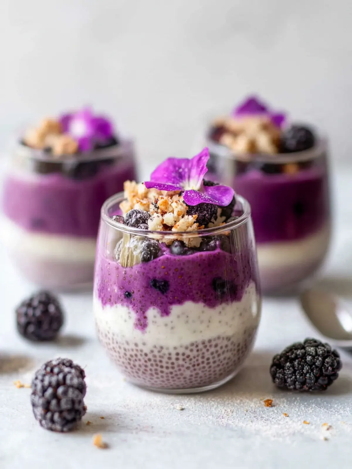 Irresistible Blackberry Cobbler Chia Pudding to Savor Today Blackberry Cobbler Chia Pudding