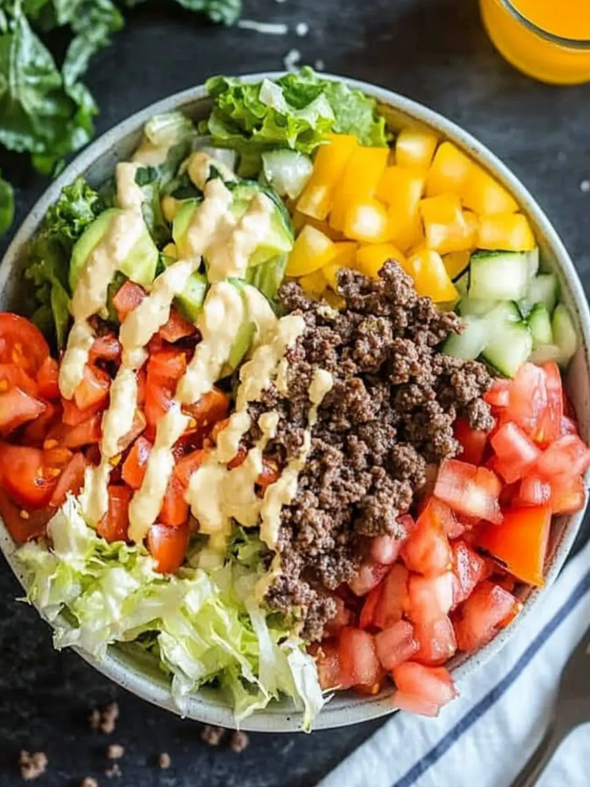 Savory Loaded Burger Bowls: The Ultimate Comfort Food Treat Loaded Burger Bowls