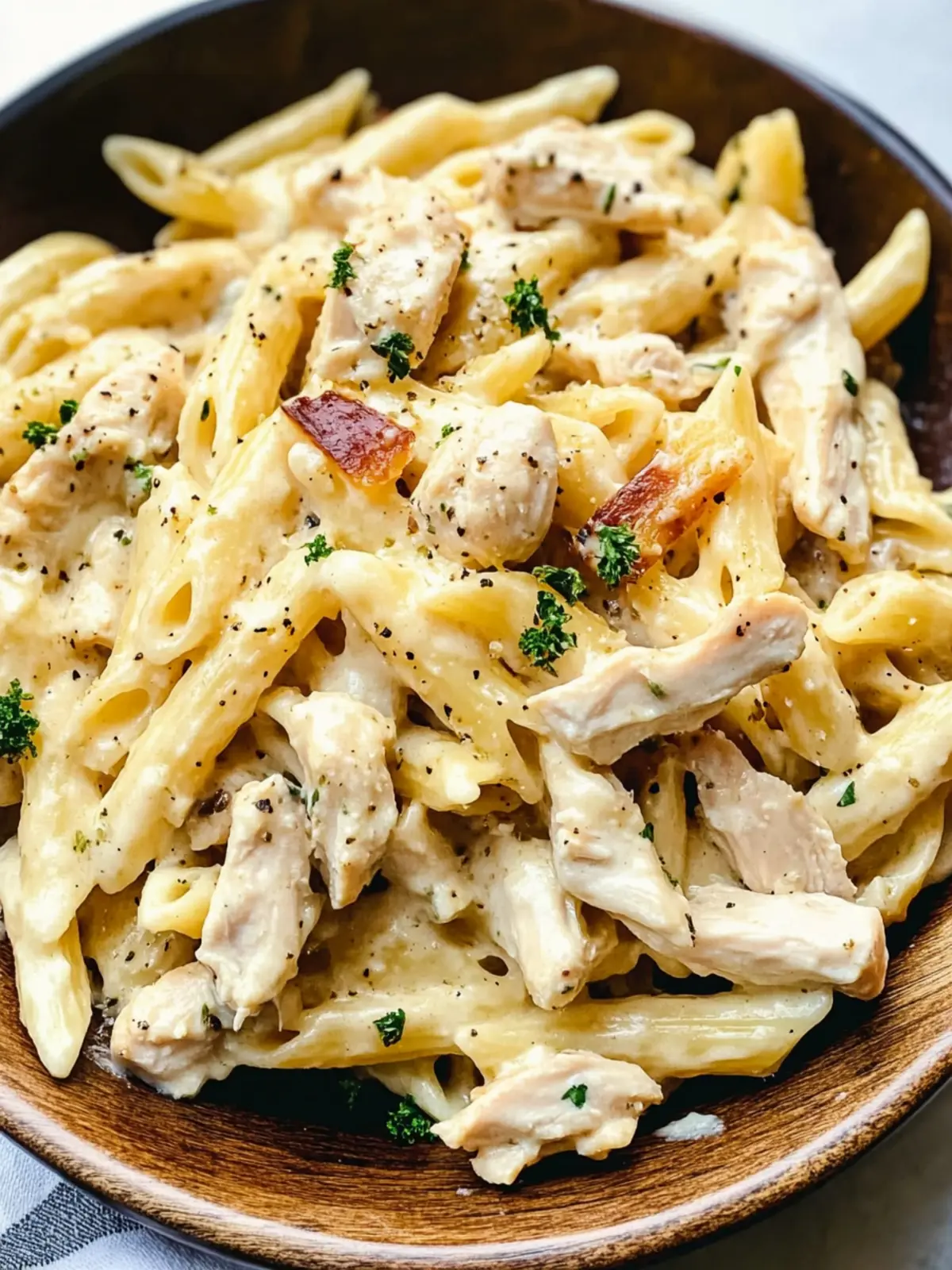 Delicious Cheesy Ranch Chicken Pasta in Just 25 Minutes Cheesy Ranch Chicken Pasta