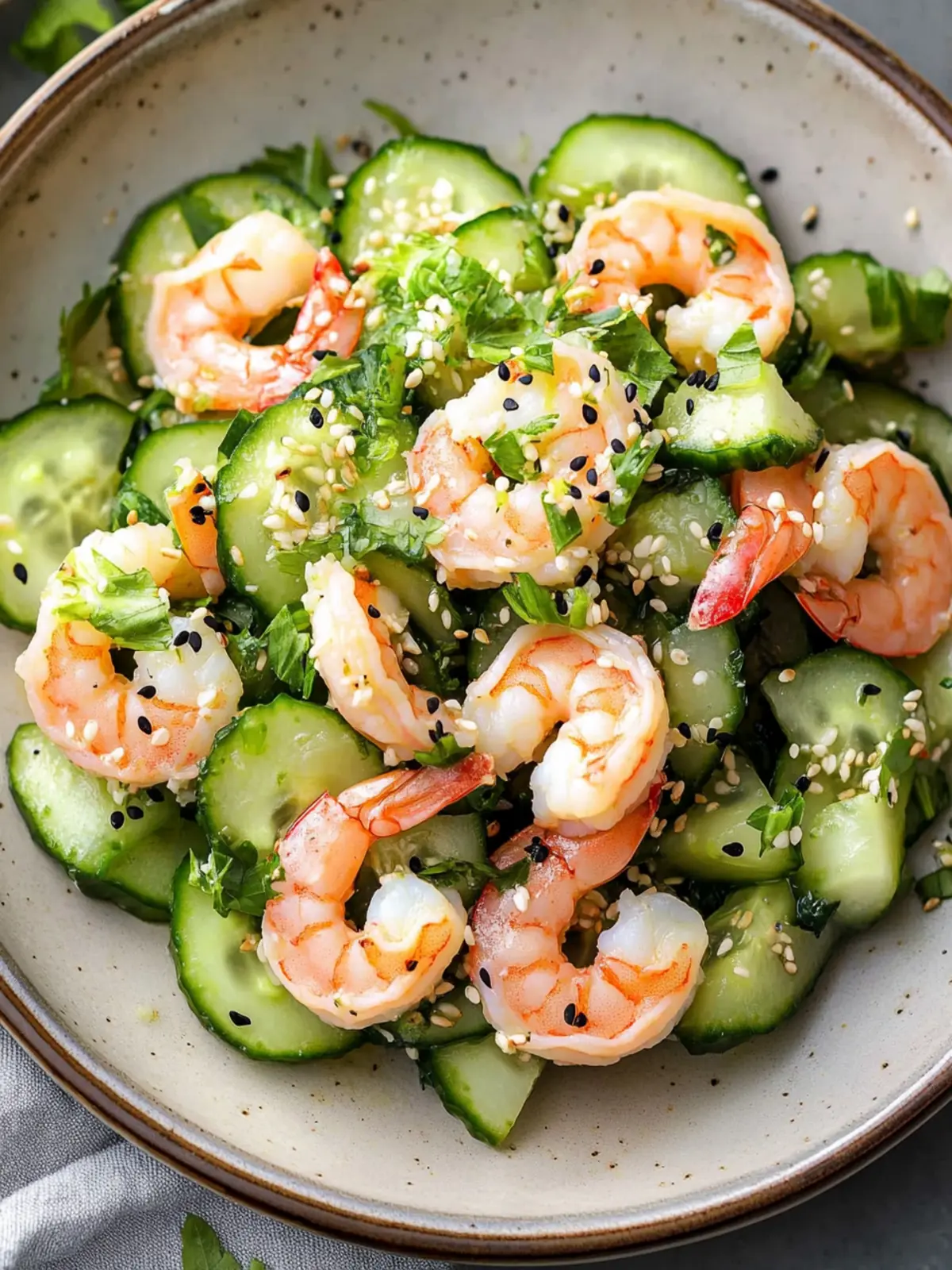 Refresh Your Plate with Japanese Cucumber Shrimp Salad Delight Japanese Cucumber Shrimp Salad