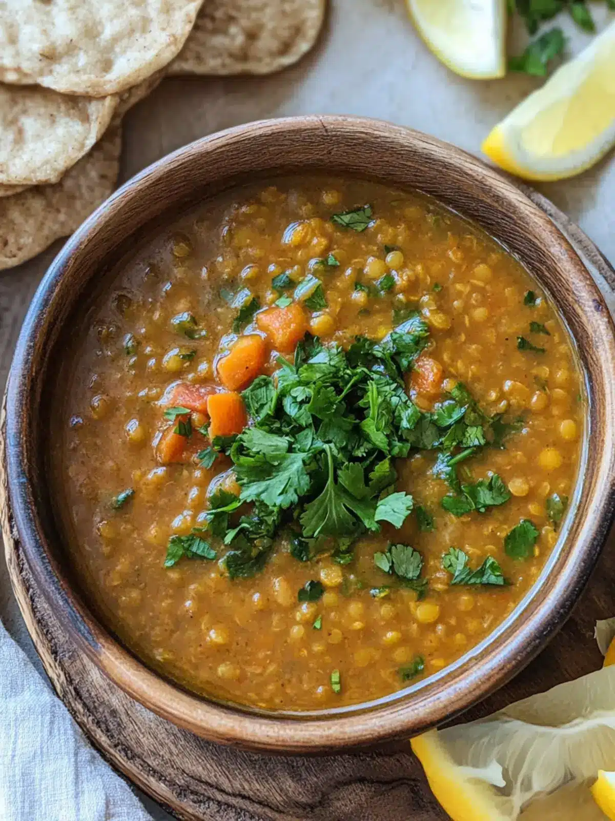 Irresistible Arabic Lentil Soup for Cozy Nights In Arabic Lentil Soup
