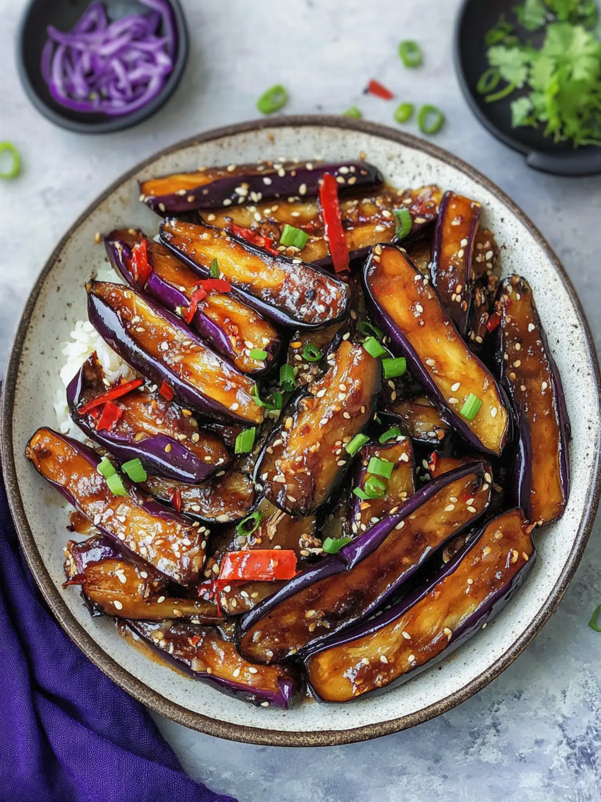 Savor Chinese Hoisin Eggplant Stir-Fry in Just 20 Minutes Chinese Hoisin Eggplant Stir-Fry